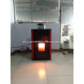 Small home wood pellet stove